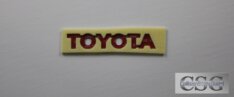 Emblem Tape Kit Toyota 4runner Highlander Tercel 98-09 "Toyota"