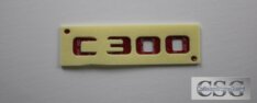 Emblem Retape Kit Mercedes "C300" 17-22 Decklid